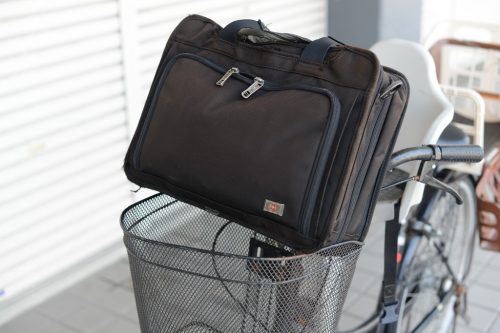 ママチャリ 大きなカゴ